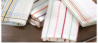 精致生活，從細節開始 Morris全棉提花多用廚房方巾3件組